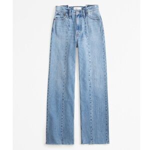 Abercrombie & Fitch Blue Straight Leg Jeans